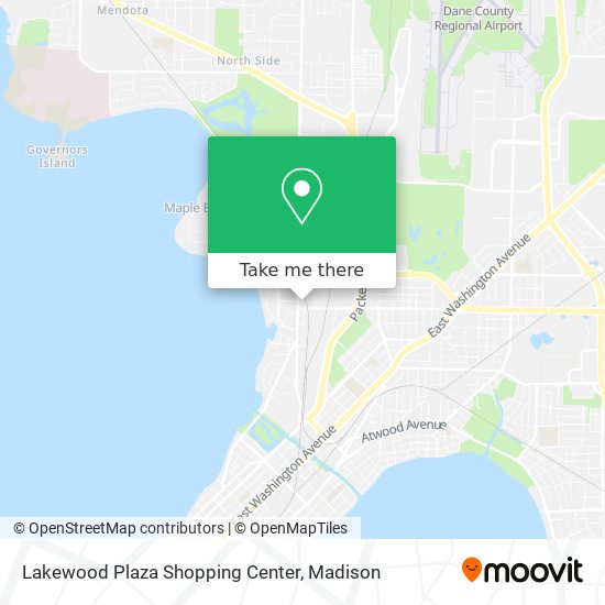 Lakewood Plaza Shopping Center map