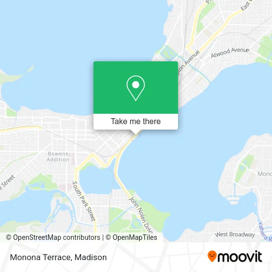 Mapa de Monona Terrace