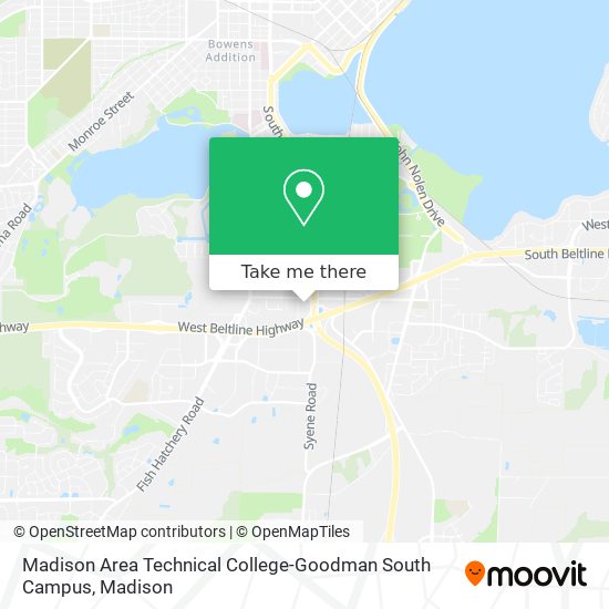 Madison Area Technical College-Goodman South Campus map