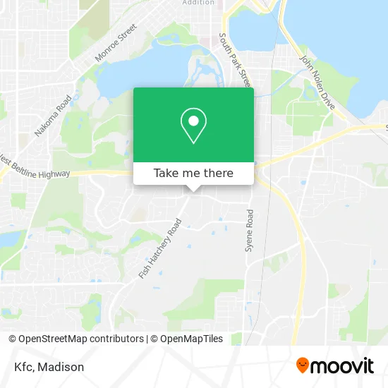 Kfc map