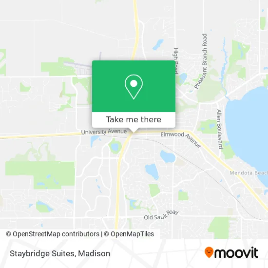 Staybridge Suites map