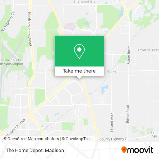 The Home Depot map