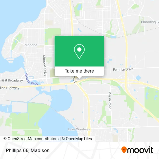Phillips 66 map