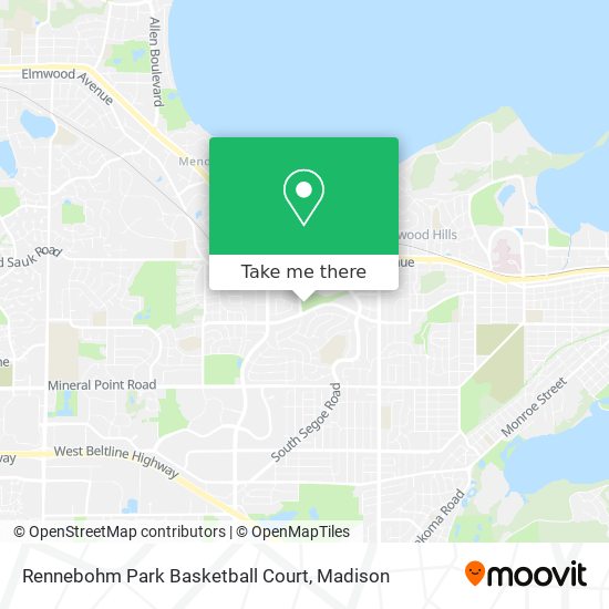 Mapa de Rennebohm Park Basketball Court