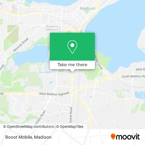 Boost Mobile map
