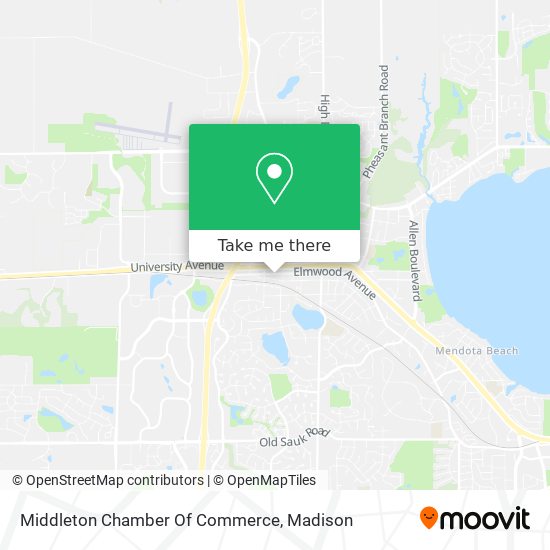 Mapa de Middleton Chamber Of Commerce