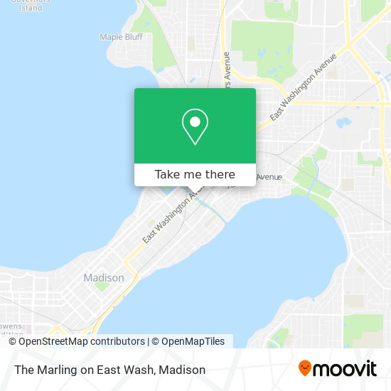 The Marling on East Wash map