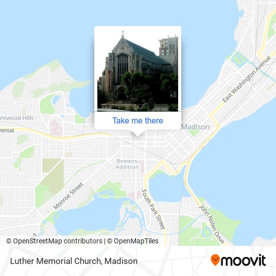 Luther Memorial Church map