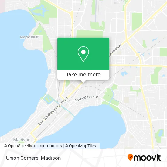 Mapa de Union Corners