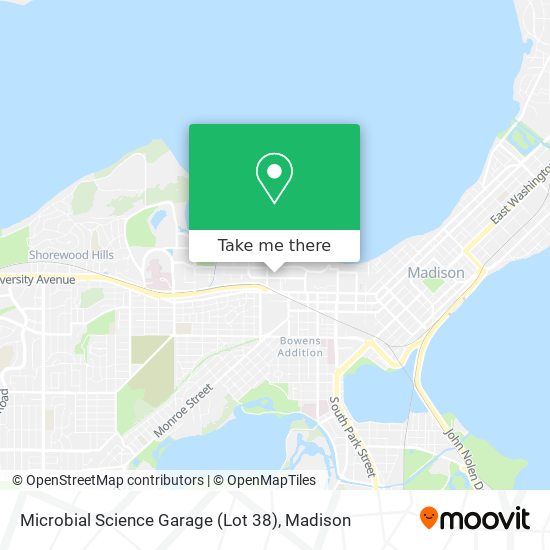 Mapa de Microbial Science Garage (Lot 38)