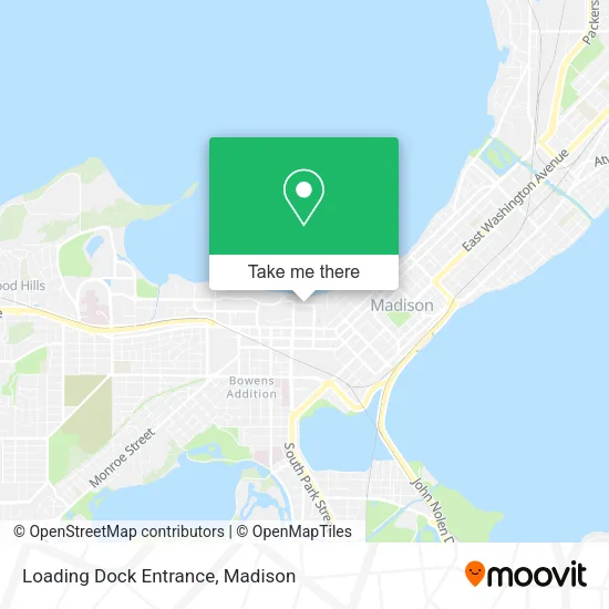 Loading Dock Entrance map