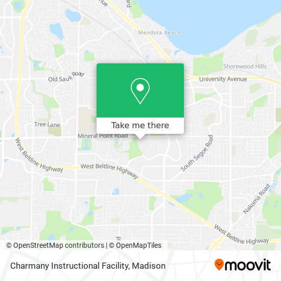 Charmany Instructional Facility map