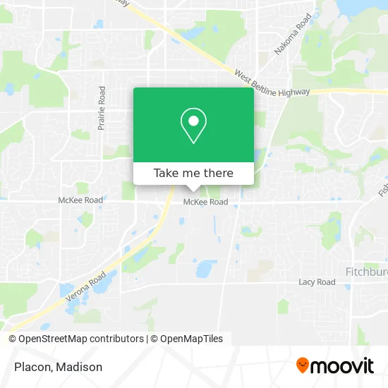 Placon map