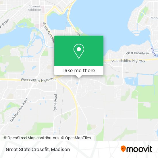 Mapa de Great State Crossfit