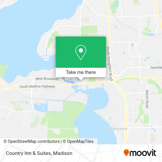 Country Inn & Suites map