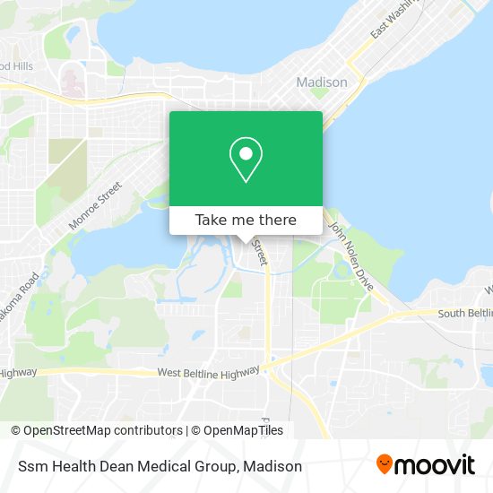 Ssm Health Dean Medical Group map