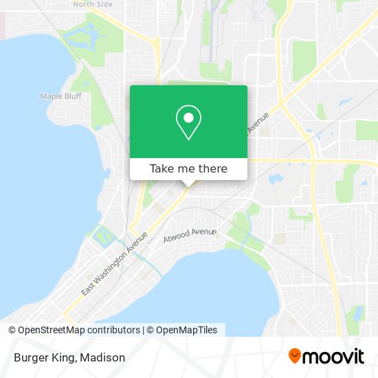 Burger King map