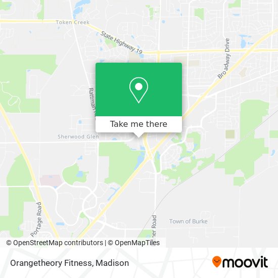 Orangetheory Fitness map