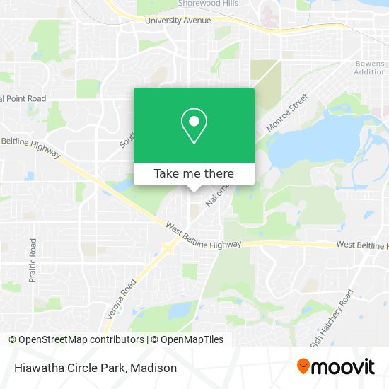 Mapa de Hiawatha Circle Park