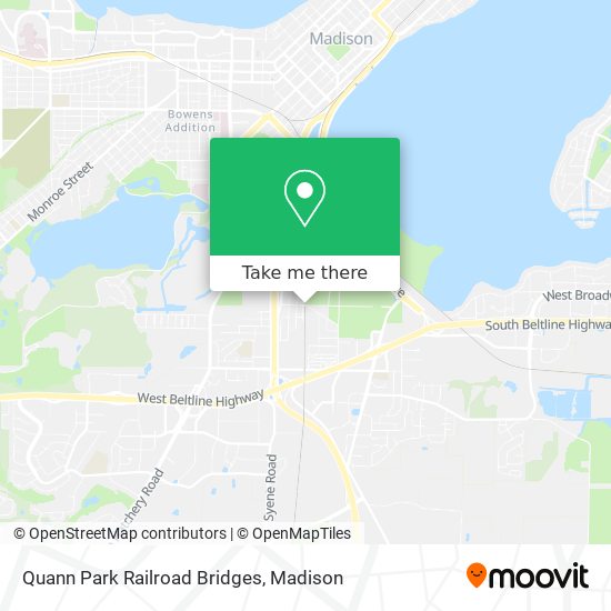 Quann Park Railroad Bridges map