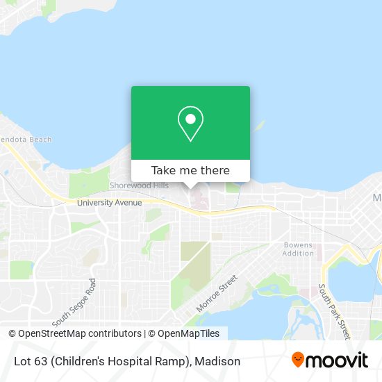 Mapa de Lot 63 (Children's Hospital Ramp)