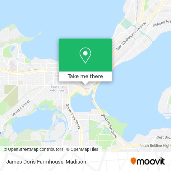 James Doris Farmhouse map