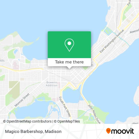 Mapa de Magico Barbershop