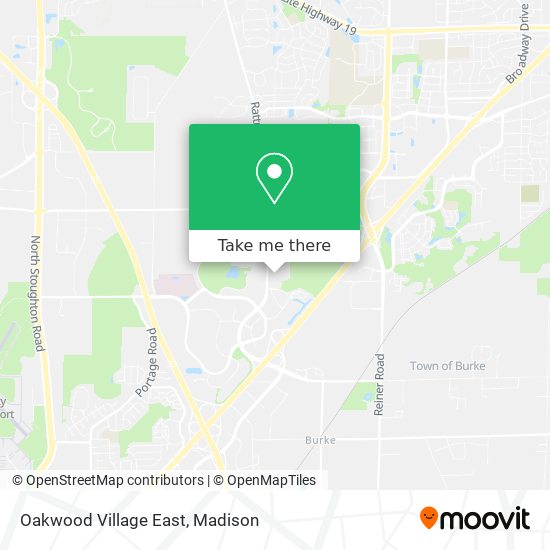 Mapa de Oakwood Village East