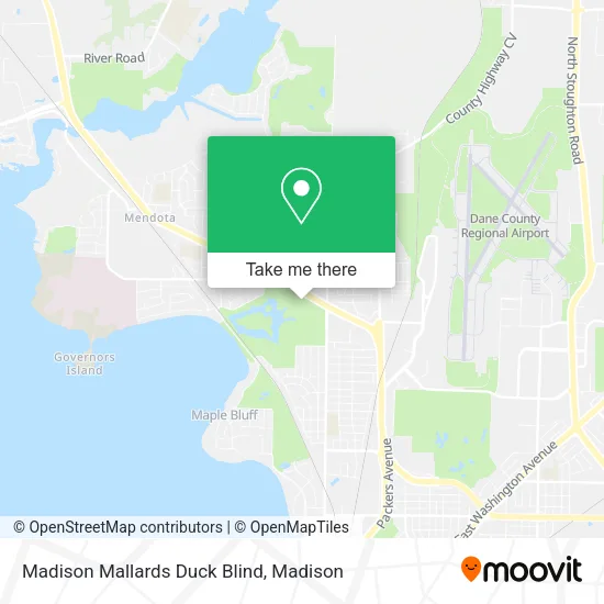 Mapa de Madison Mallards Duck Blind