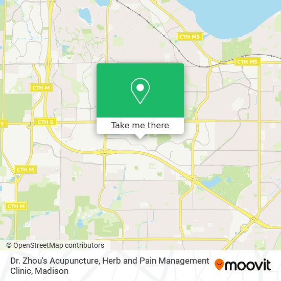 Dr. Zhou's Acupuncture, Herb and Pain Management Clinic map