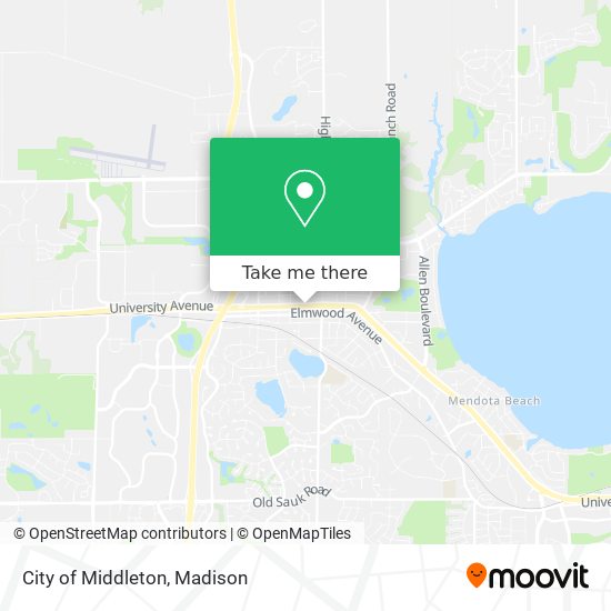 City of Middleton map