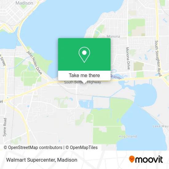 Walmart Supercenter map