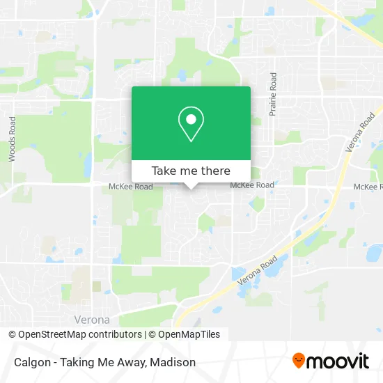 Calgon - Taking Me Away map