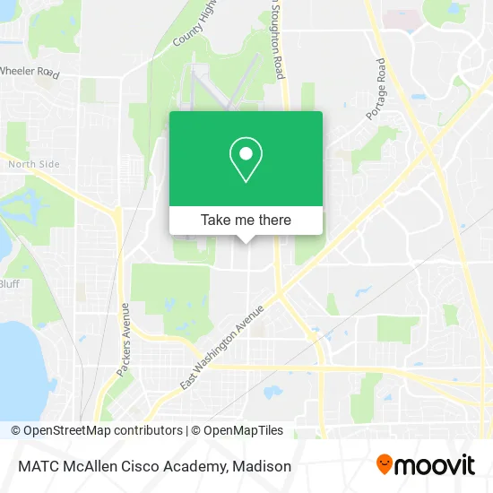 MATC McAllen Cisco Academy map