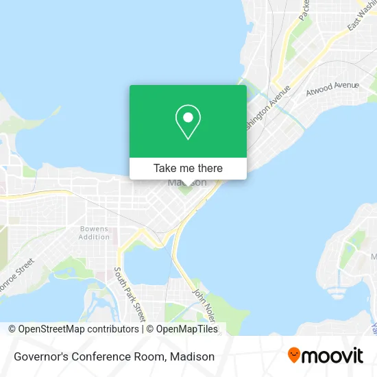 Mapa de Governor's Conference Room