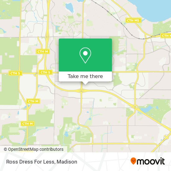 Ross Dress For Less map