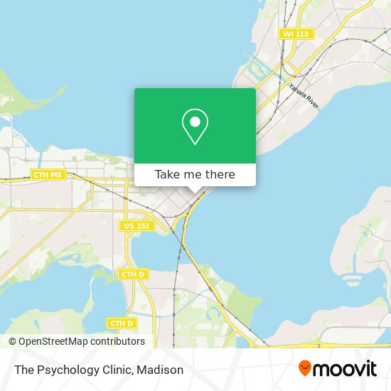 The Psychology Clinic map