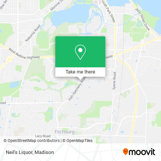 Mapa de Neil's Liquor