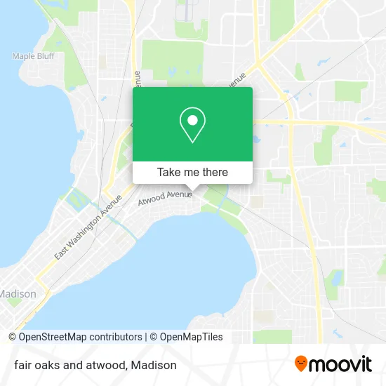 fair oaks and atwood map