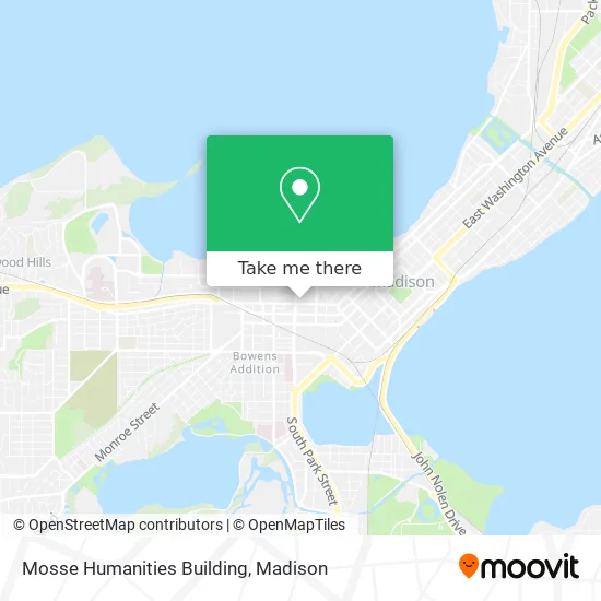 Mosse Humanities Building map