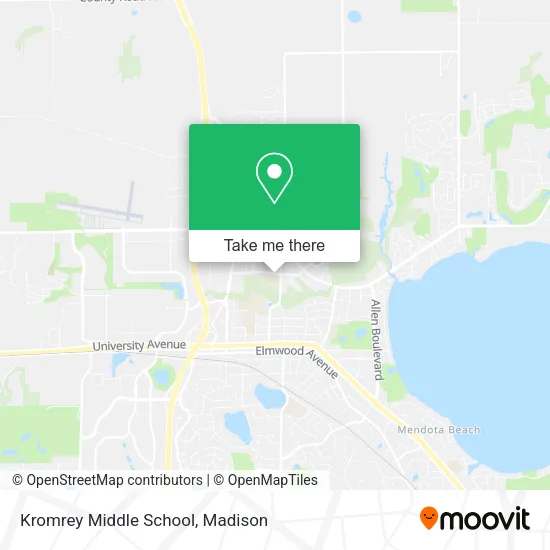 Kromrey Middle School map