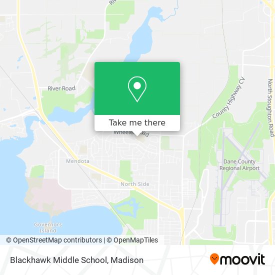 Blackhawk Middle School map