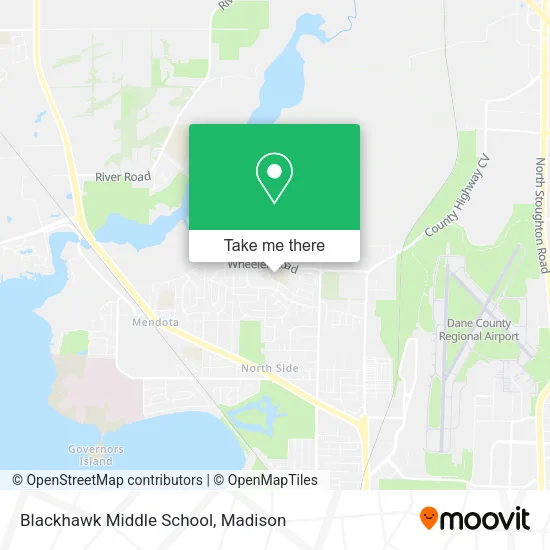 Mapa de Blackhawk Middle School