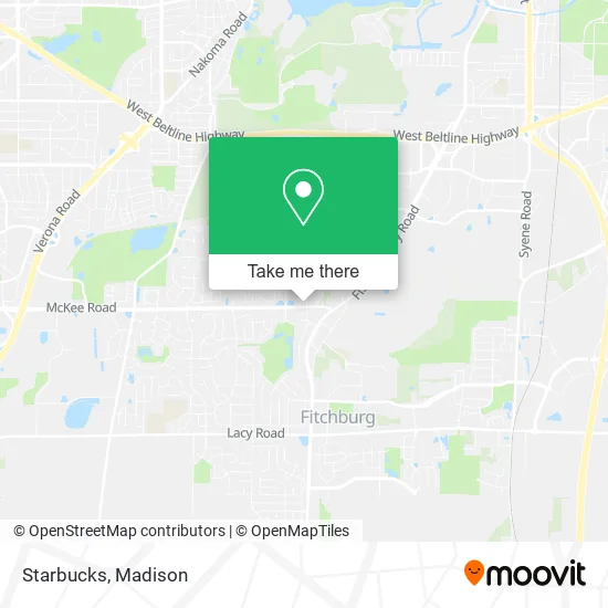 Starbucks map