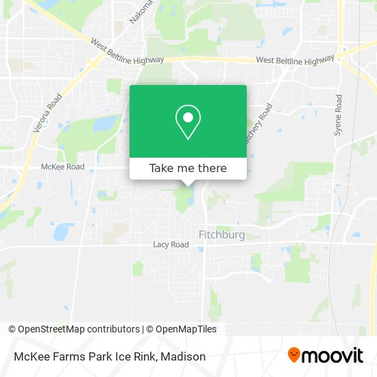 Mapa de McKee Farms Park Ice Rink
