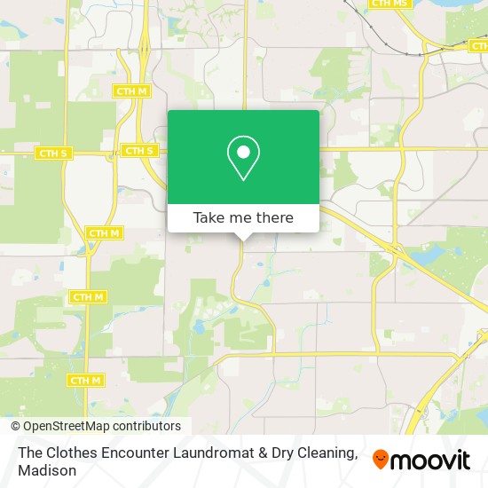 The Clothes Encounter Laundromat & Dry Cleaning map