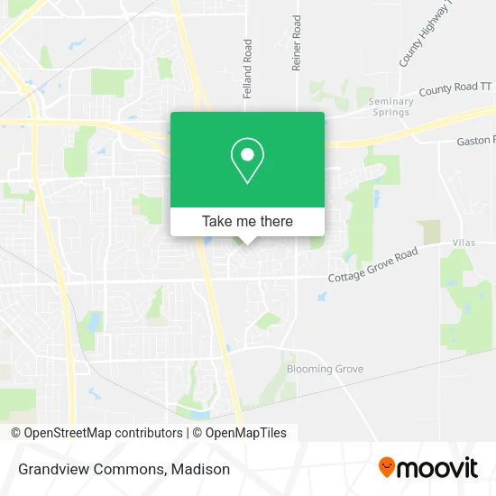 Mapa de Grandview Commons