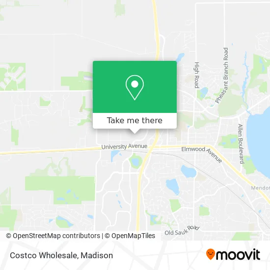 Costco Locations Wisconsin Map How To Get To Costco Wholesale In Middleton By Bus?