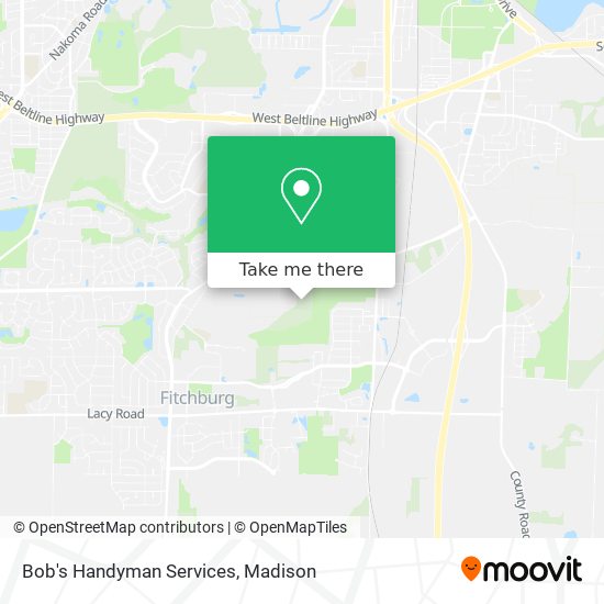 Bob's Handyman Services map