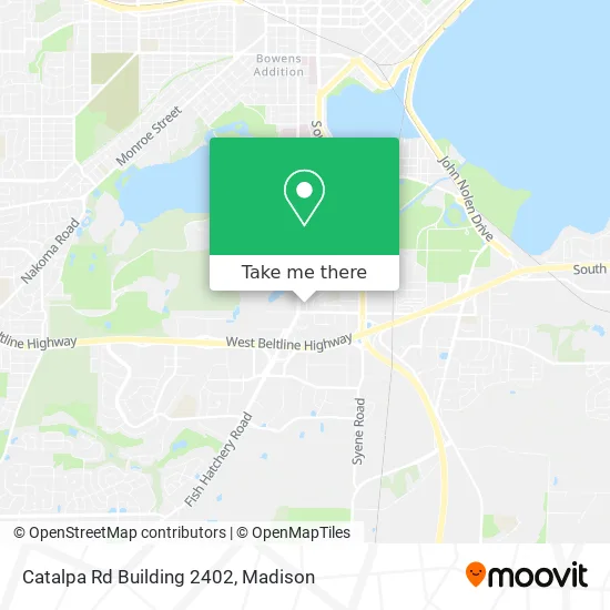 Catalpa Rd Building 2402 map